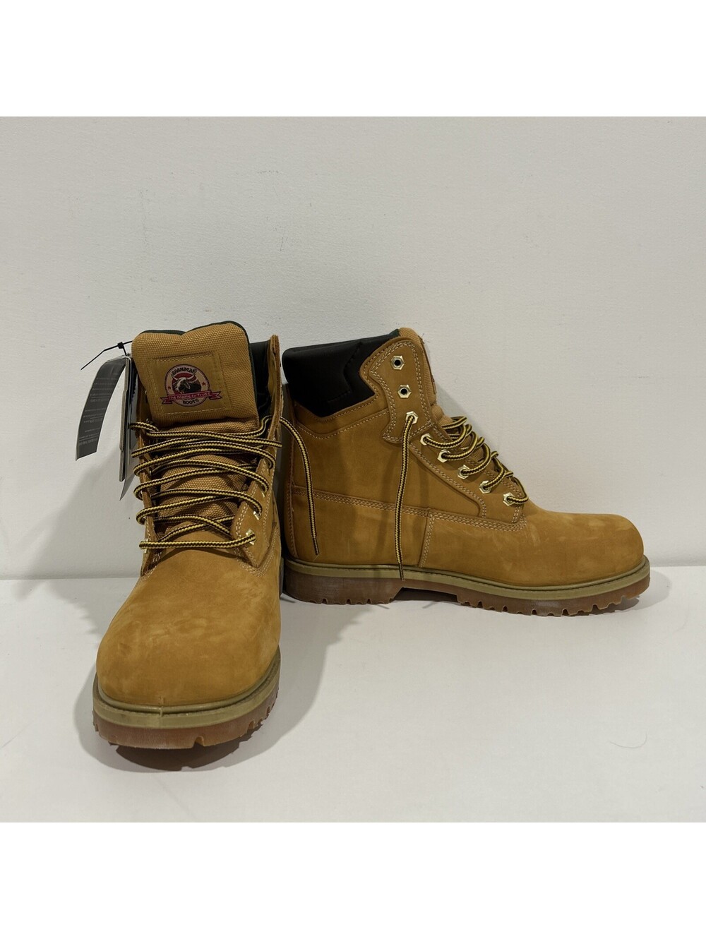NEW BRAHMA Work Boots Size 11X Brown Leather Water Proof Oil Resistant